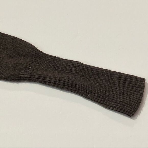 Abercrombie and Fitch Dark Brown Wool/Rabbit Hair Blend Cardigan Women's Size S - Picture 11 of 15